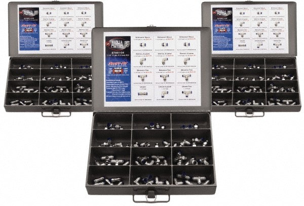 36 Piece, Push to Connect Fitting Kit
